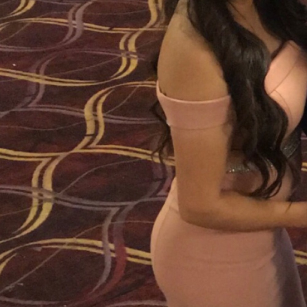Pink Bridesmaid/Prom/formal Dress